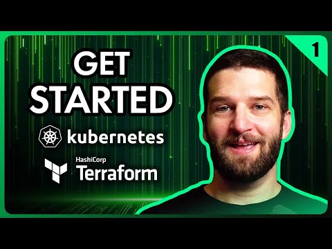Terraforming Kubernetes Series Introduction featuring Justin Mitchel header image.